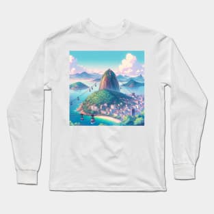 Rio de Janeiro Pão de Açúcar Sugar Loaf Long Sleeve T-Shirt